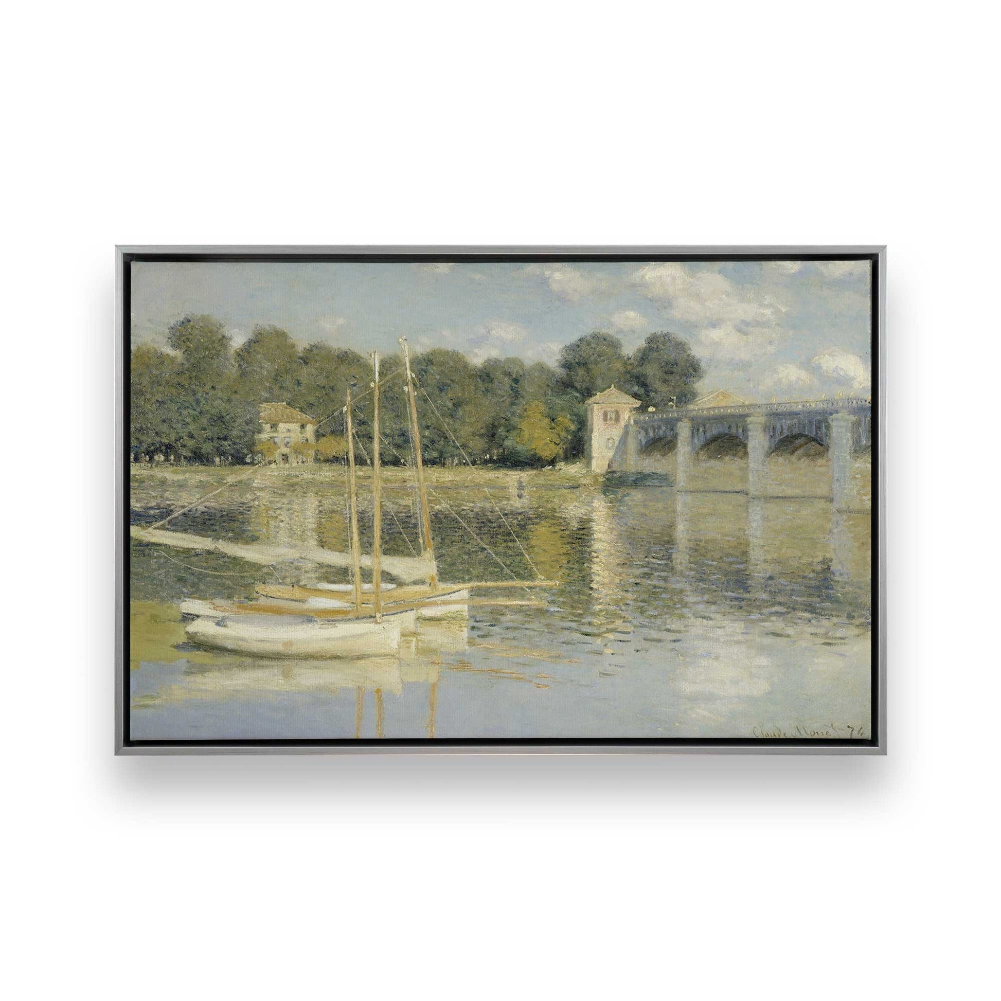 [Color:Polished Chrome], Picture of art in a Polished Chrome frame