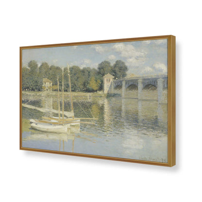 [Color:Polished Gold], Picture of art in a Polished Gold frame of the corner
