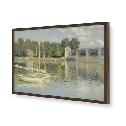 [Color:Belvinder Brown], Picture of art in a Belvinder Brown frame of the corner