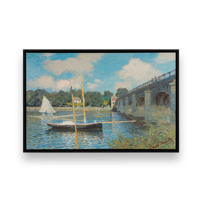 [Color:Satin Black], Picture of art in a Satin Black frame