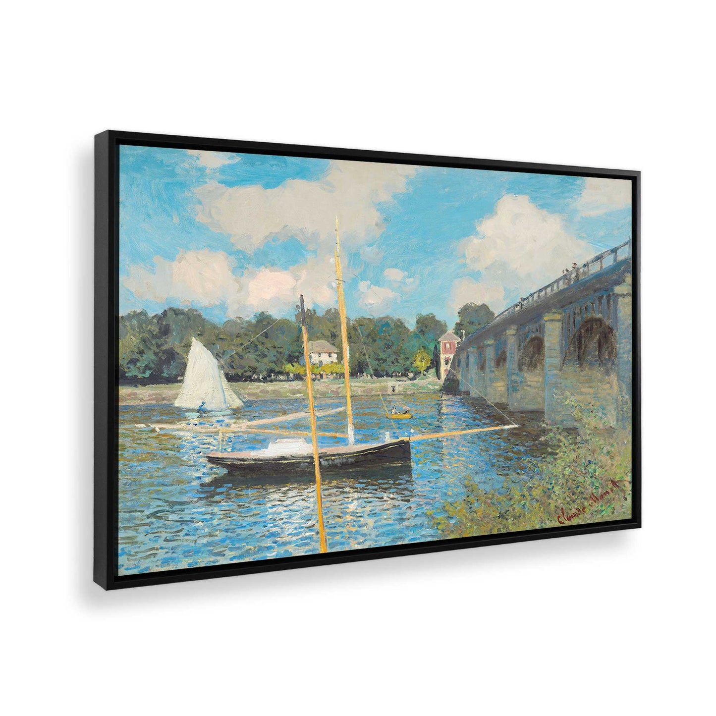 [Color:Satin Black], Picture of the corner of the art