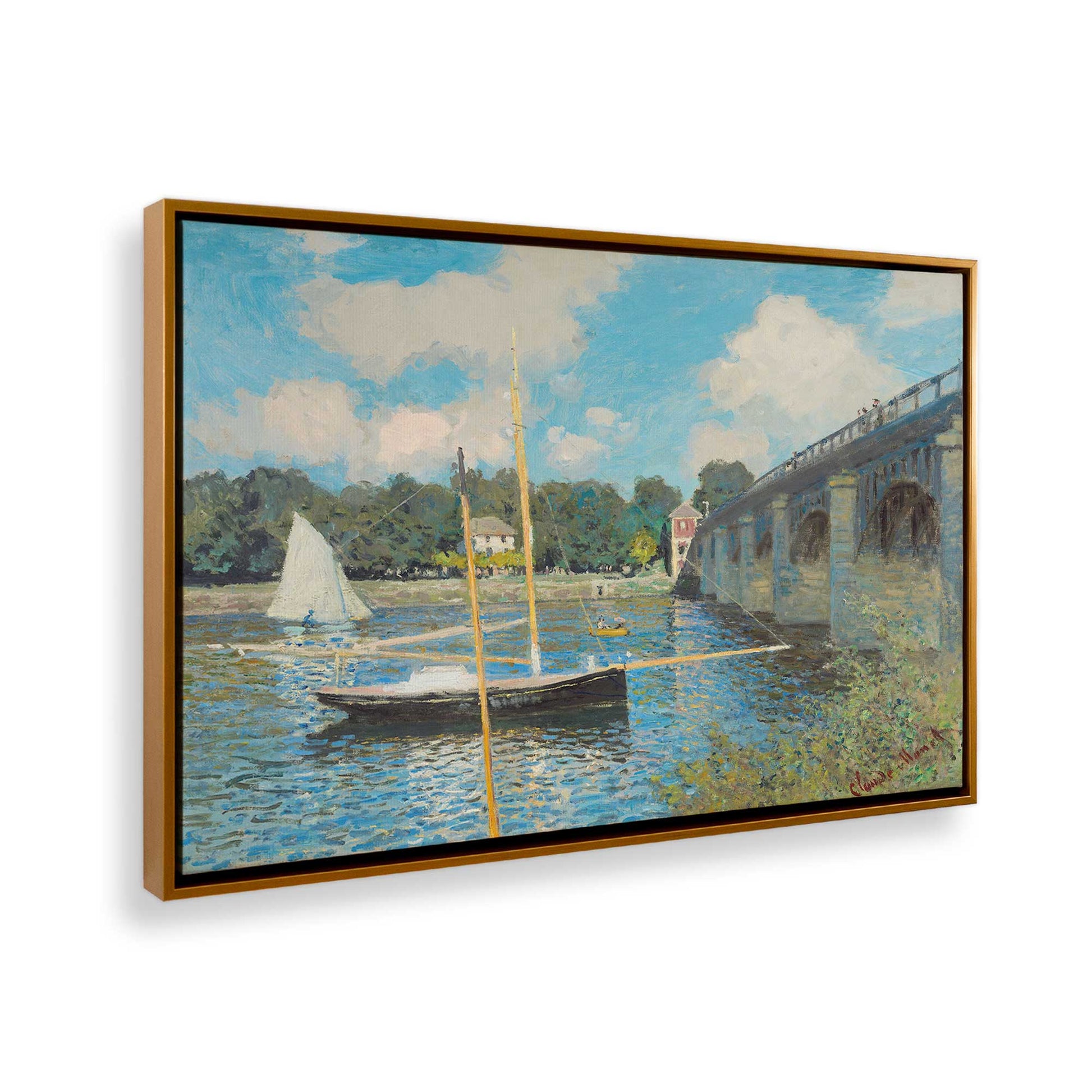 [Color:Polished Gold], Picture of the corner of the art