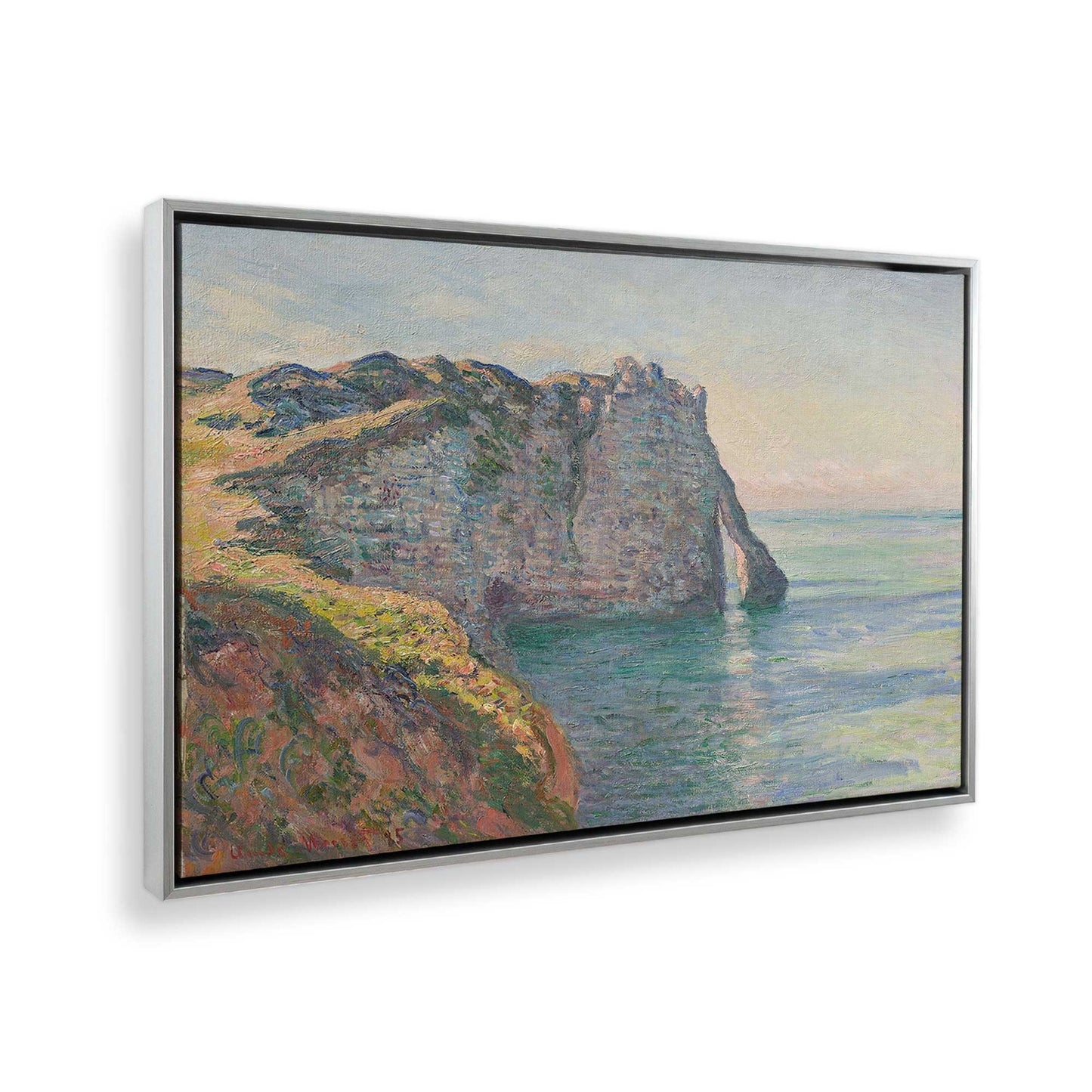 [Color:Polished Chrome], Picture of the corner of the art