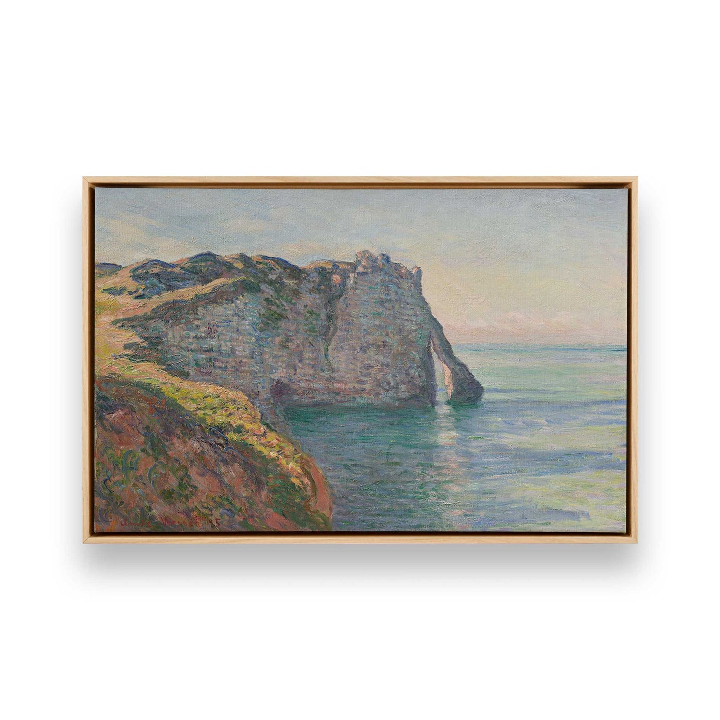 [Color:American Maple], Picture of art in a American Maple frame