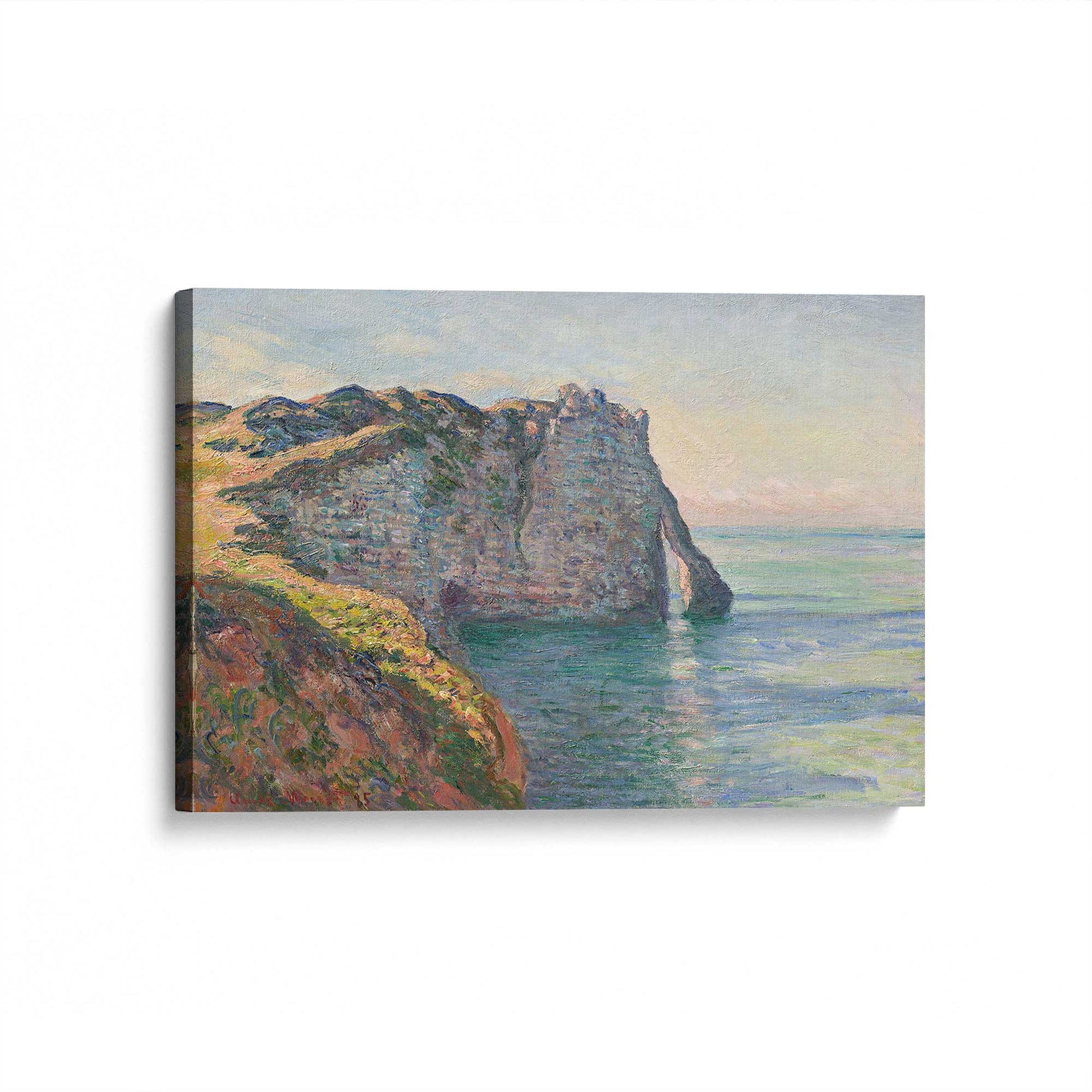 [Color:Stretched Canvas], Picture of art at an angle