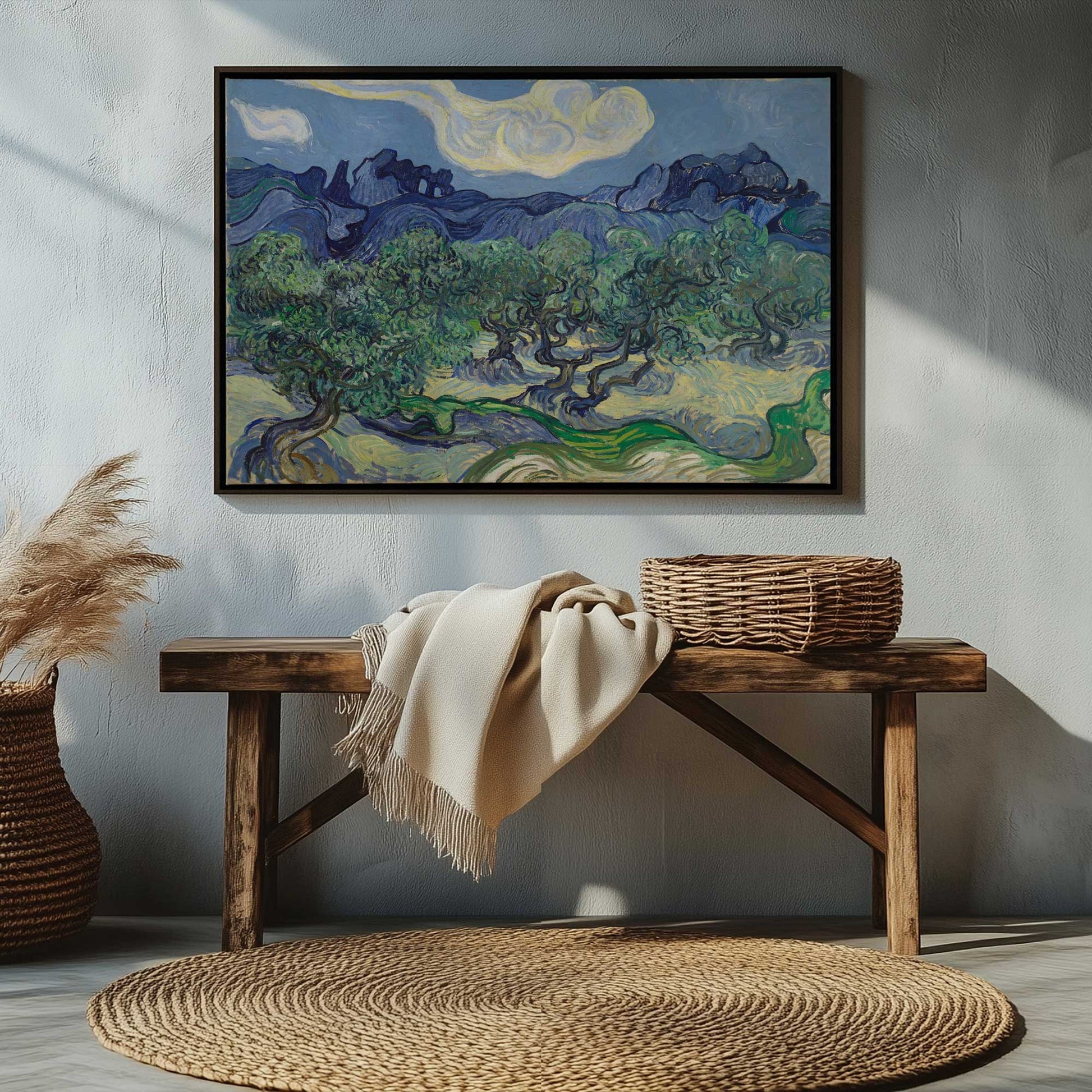 Picture of art in a room