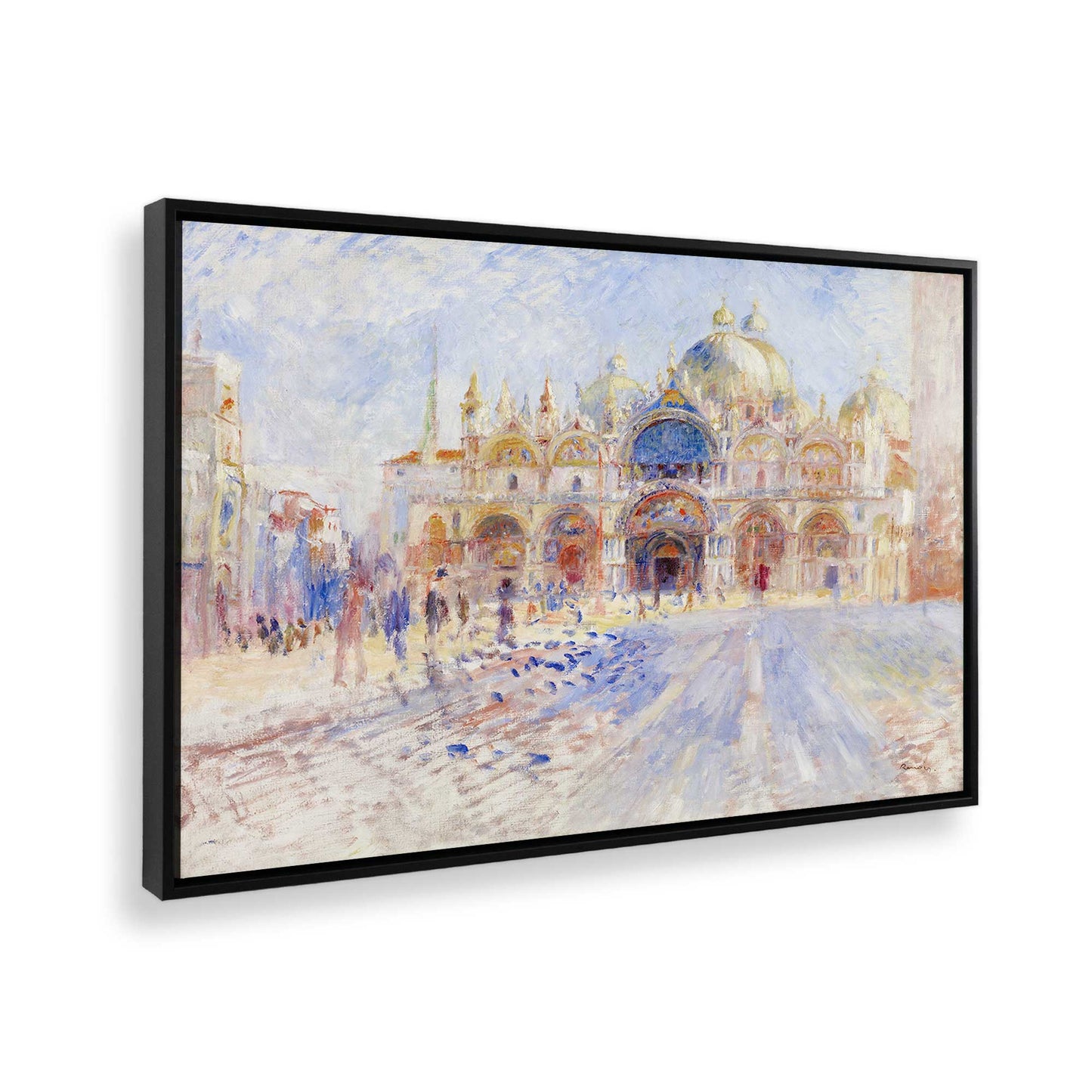 [Color:Satin Black], Picture of the corner of the art