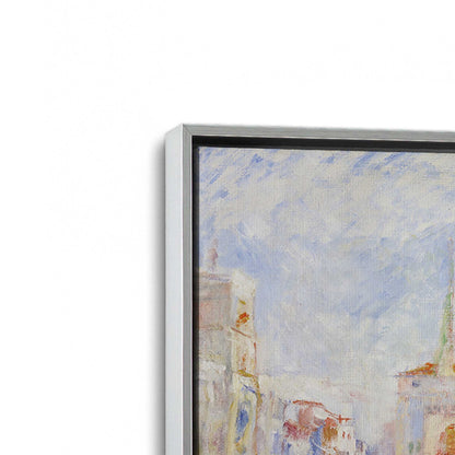 [Color:Polished Chrome], Picture of art in a Polished Chrome frame at an angle
