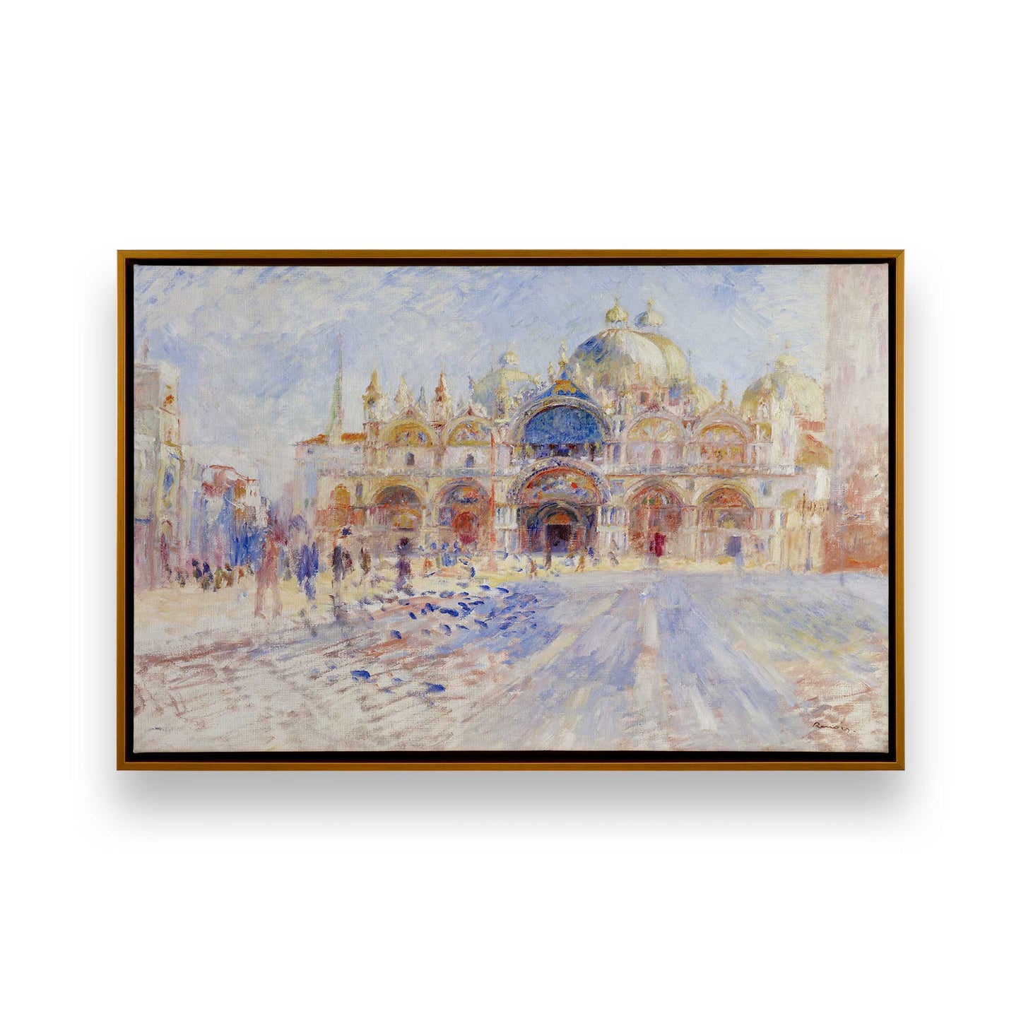 [Color:Polished Gold], Picture of art in a Polished Gold frame
