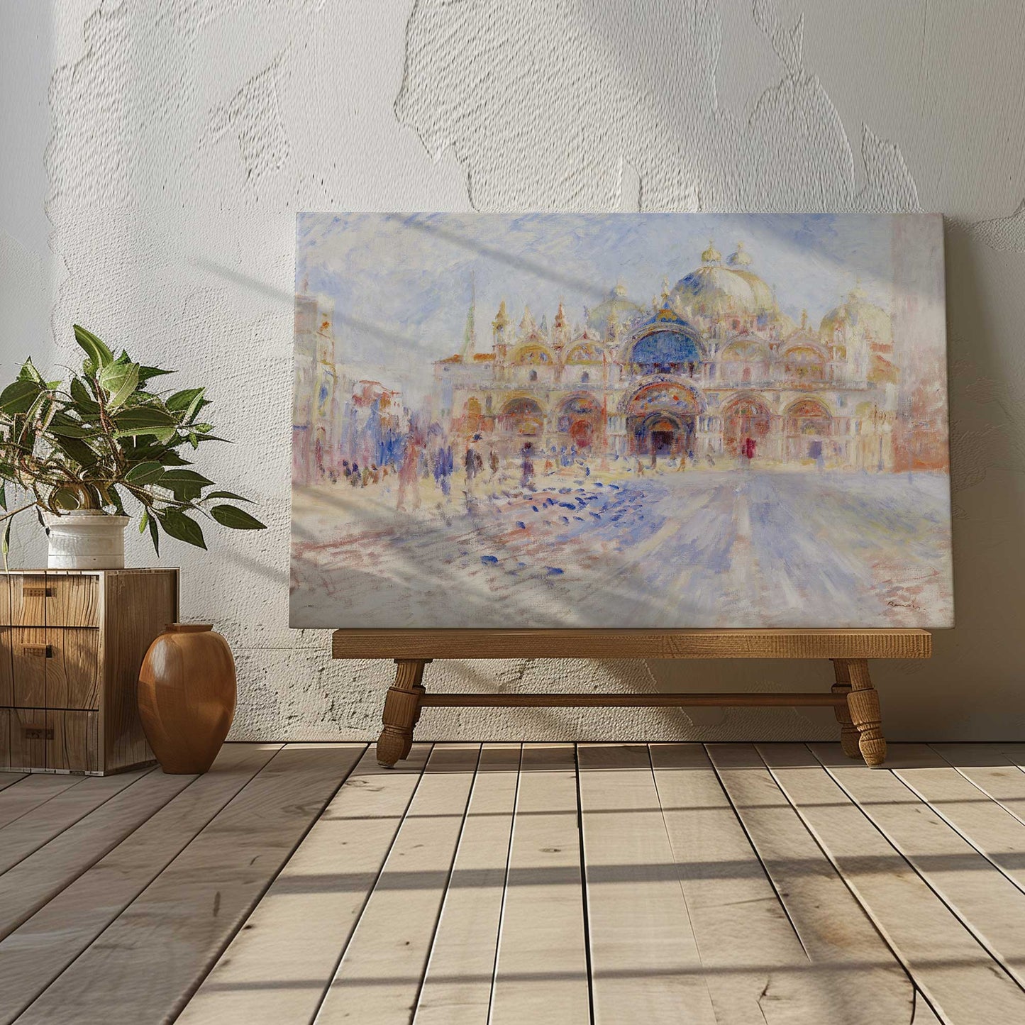 Picture of art in a room