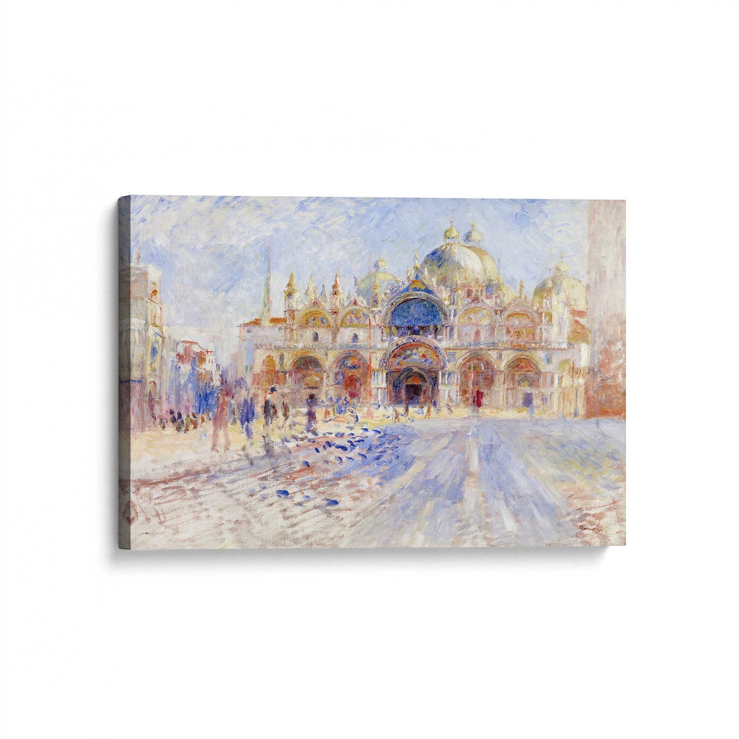 [Color:Stretched Canvas], Picture of art at an angle
