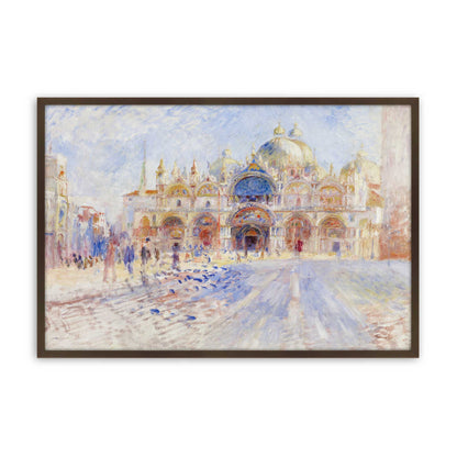 [Color:Belvinder Brown], Picture of art in a Belvinder Brown frame
