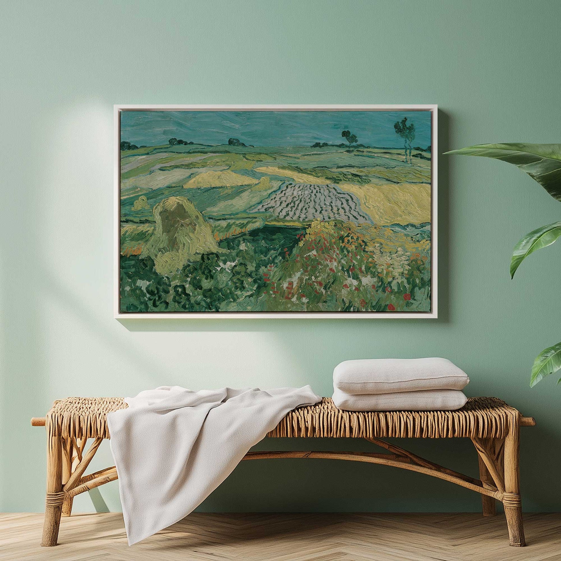 Picture of art in a room
