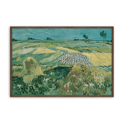 [Color:Walnut], Picture of art in a Walnut frame