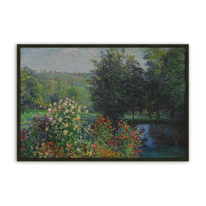 [Color:Satin Black], Picture of art in a Satin Black frame