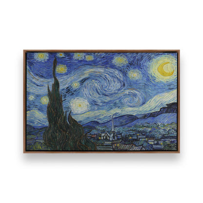 [Color:Walnut], Picture of art in a Walnut frame