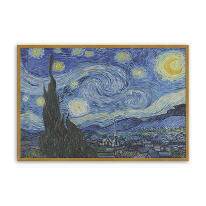 [Color:Polished Gold], Picture of art in a Polished Gold frame