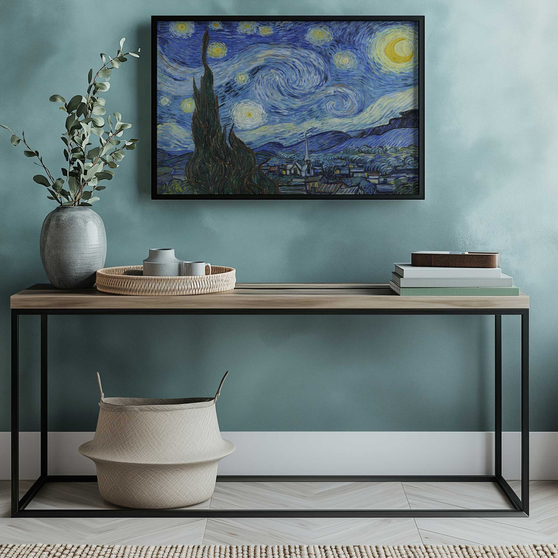 Picture of art in a room