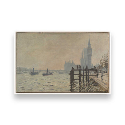 [Color:Opaque White], Picture of art in a White frame