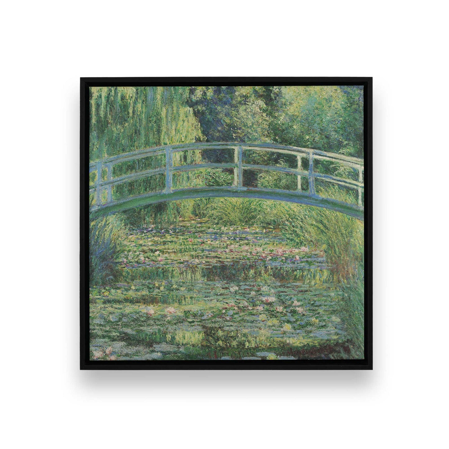 [Color:Satin Black], Picture of art in a Satin Black frame