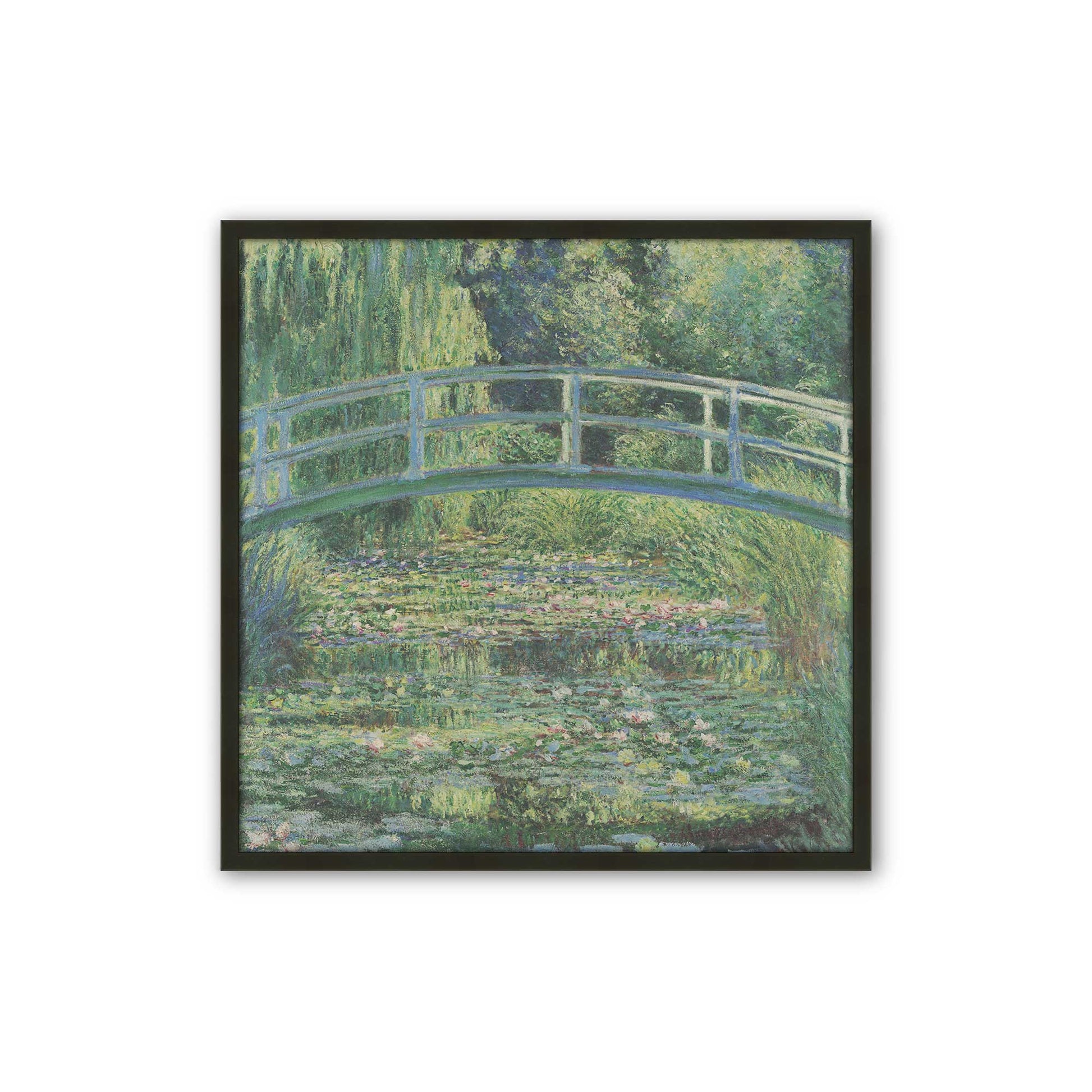 [Color:Satin Black], Picture of art in a Satin Black frame