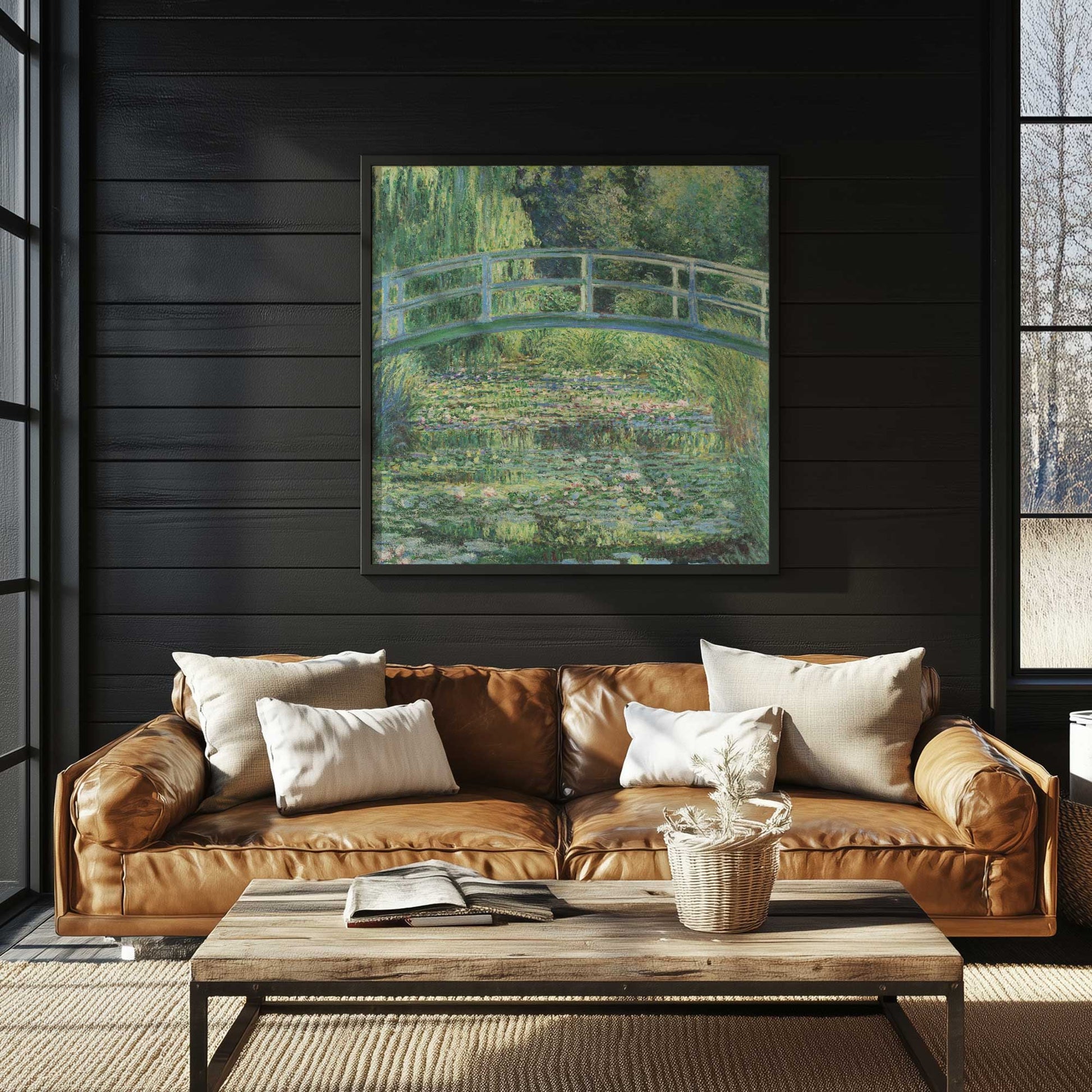 Picture of art in a room