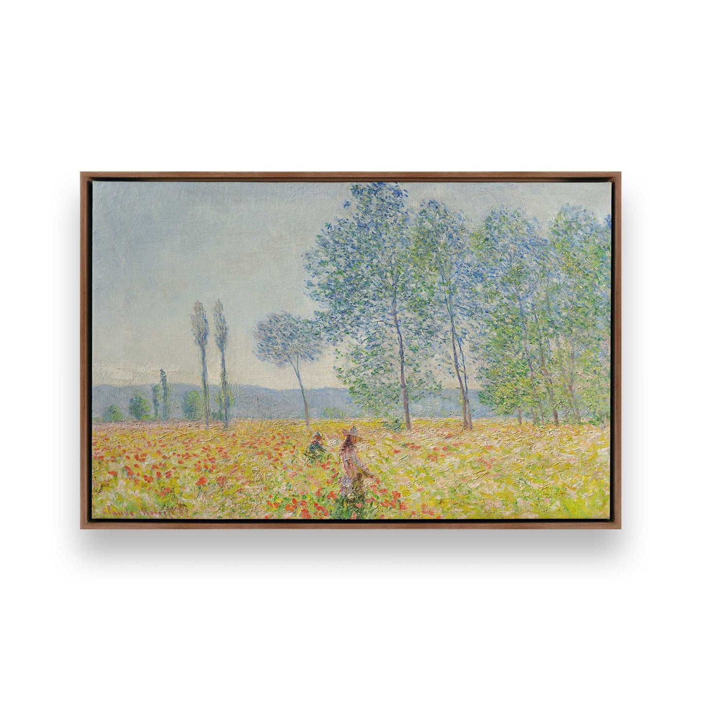 [Color:Walnut], Picture of art in a Walnut frame