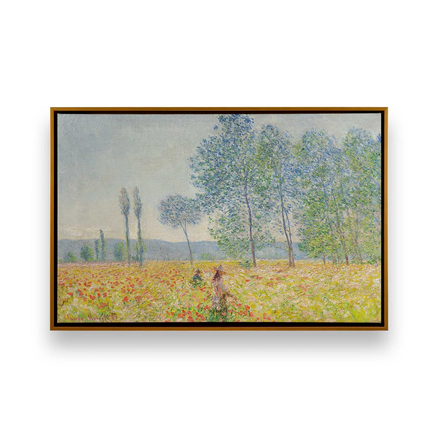 [Color:Polished Gold], Picture of art in a Polished Gold frame