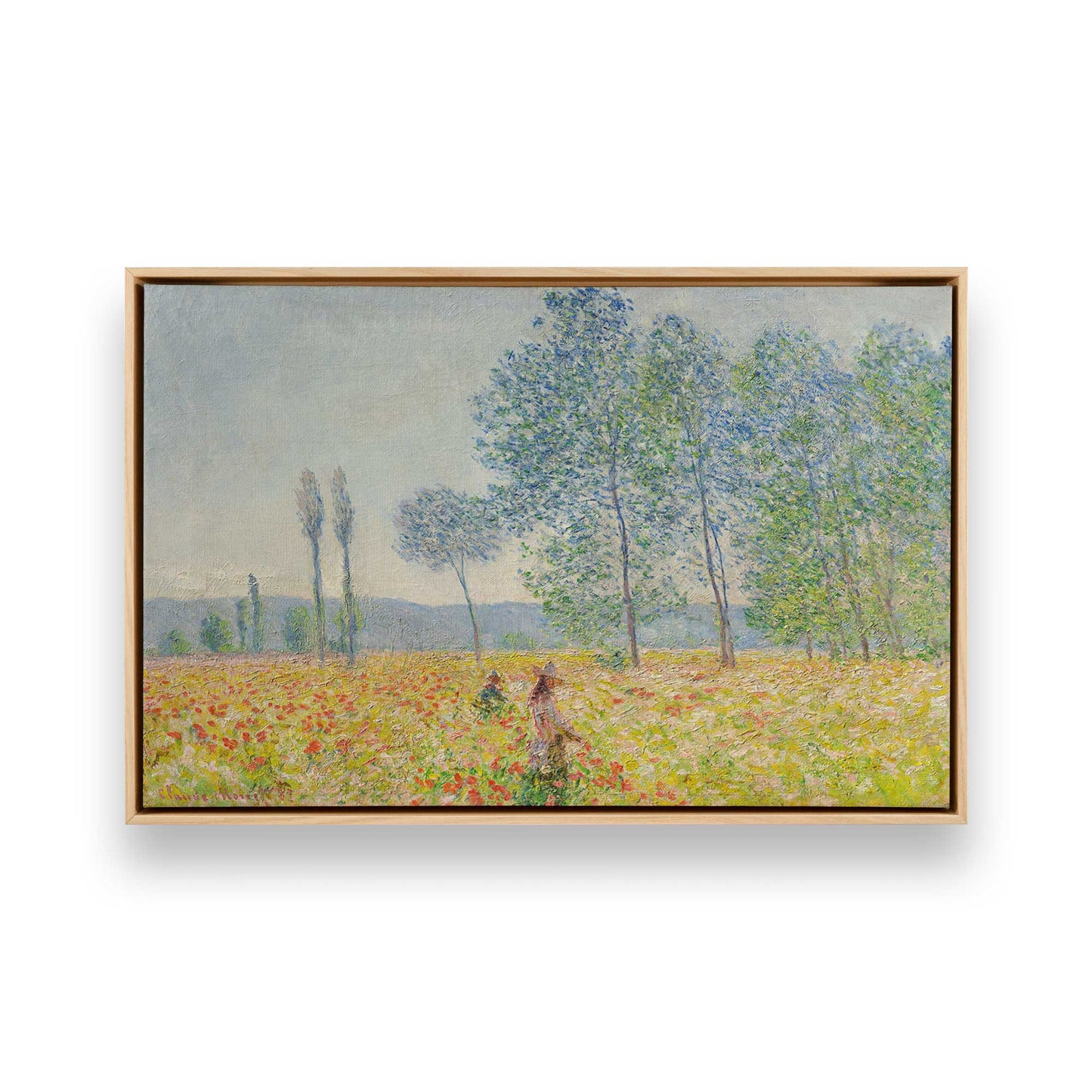 [Color:American Maple], Picture of art in a American Maple frame