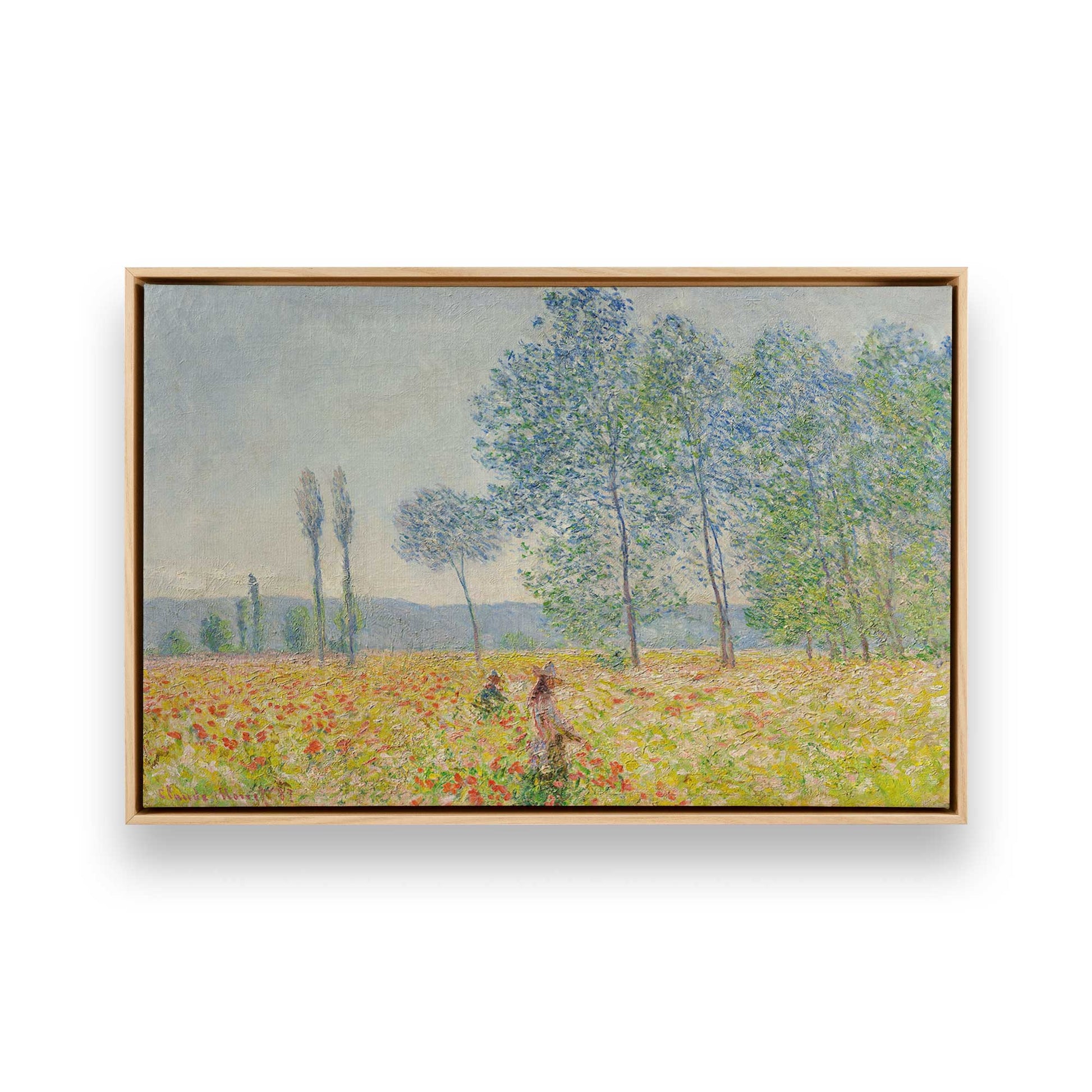 [Color:American Maple], Picture of art in a American Maple frame