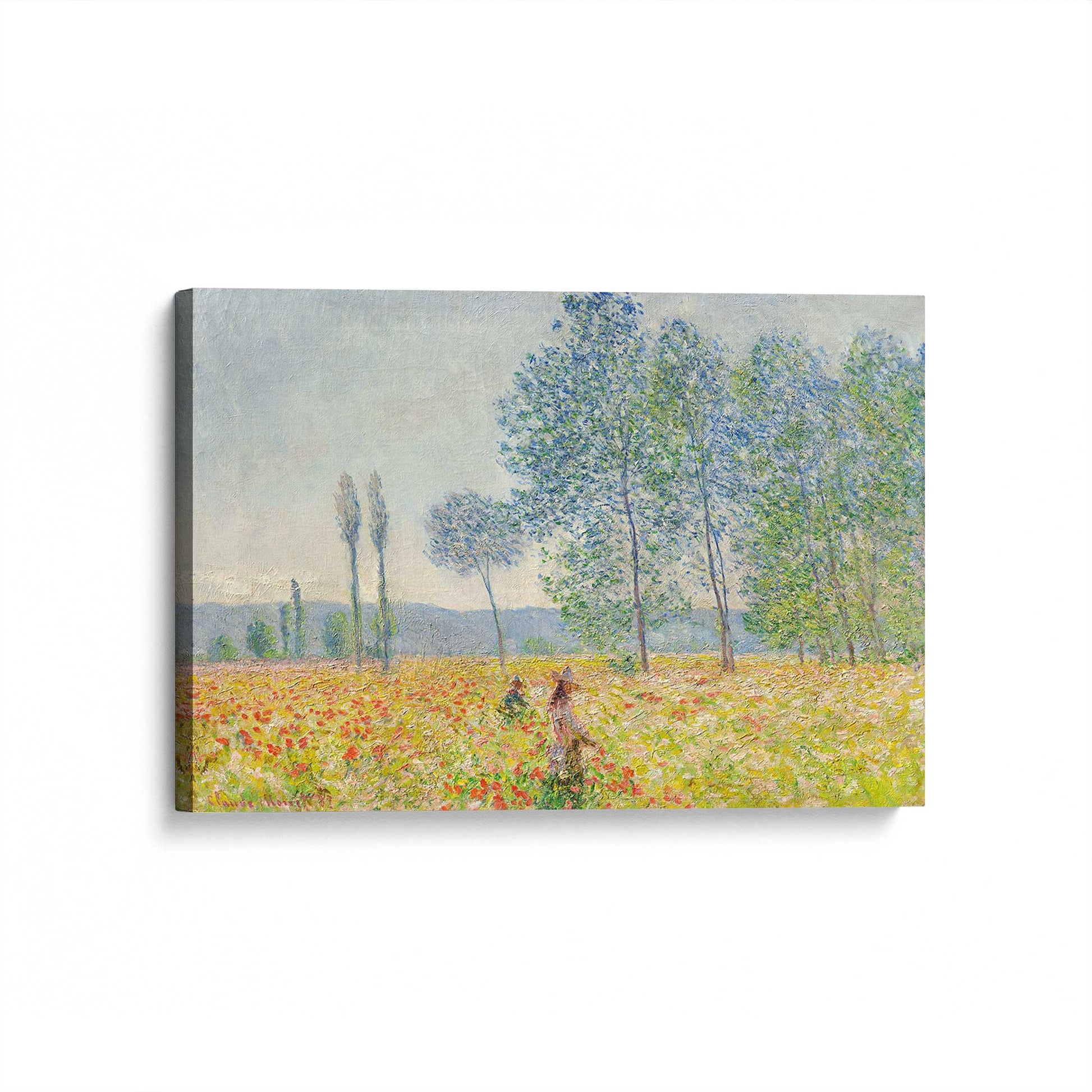 [Color:Stretched Canvas], Picture of art at an angle