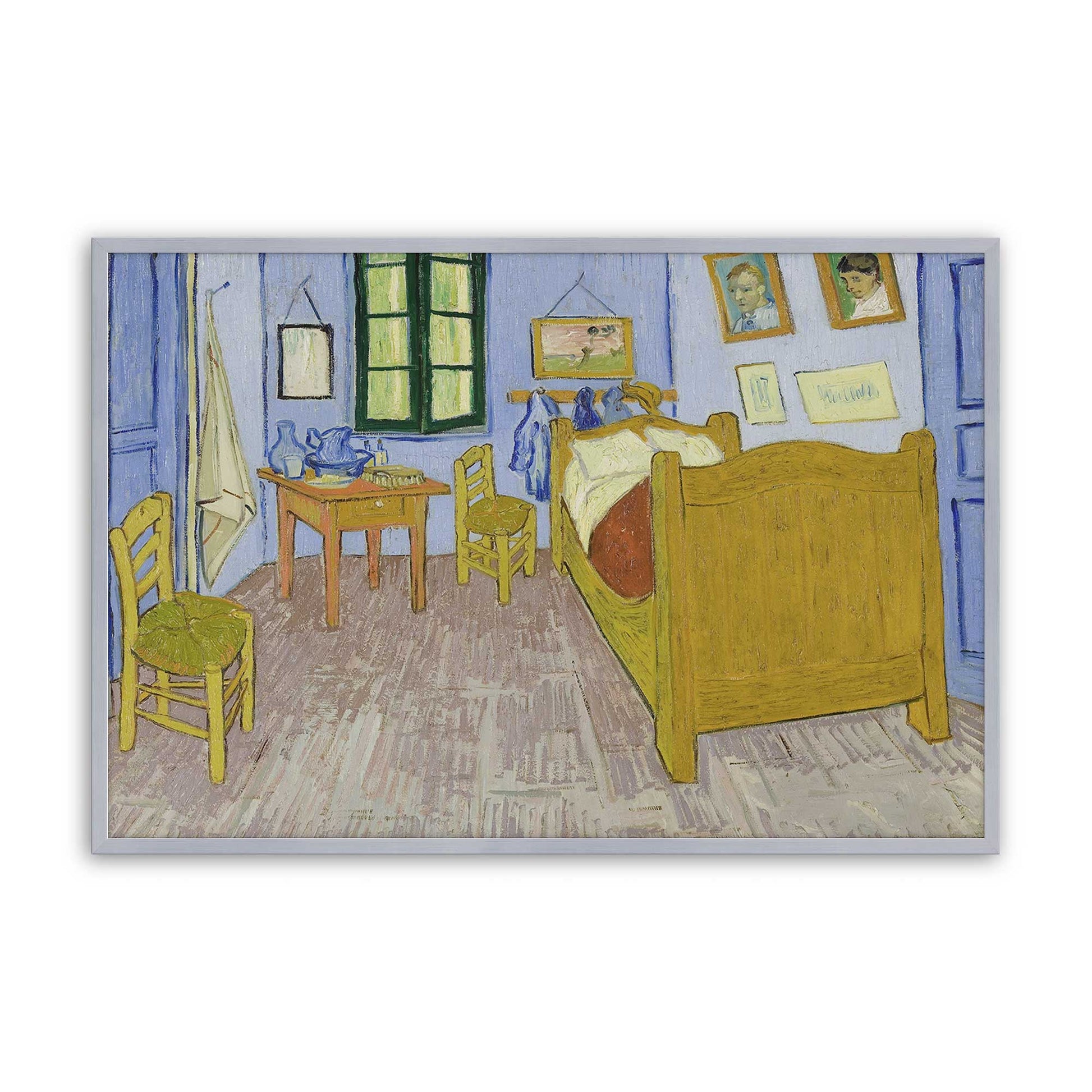 [Color:Polished Chrome], Picture of art in a Polished Chrome frame