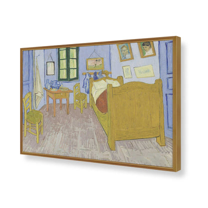 [Color:Polished Gold], Picture of art in a Polished Gold frame of the corner