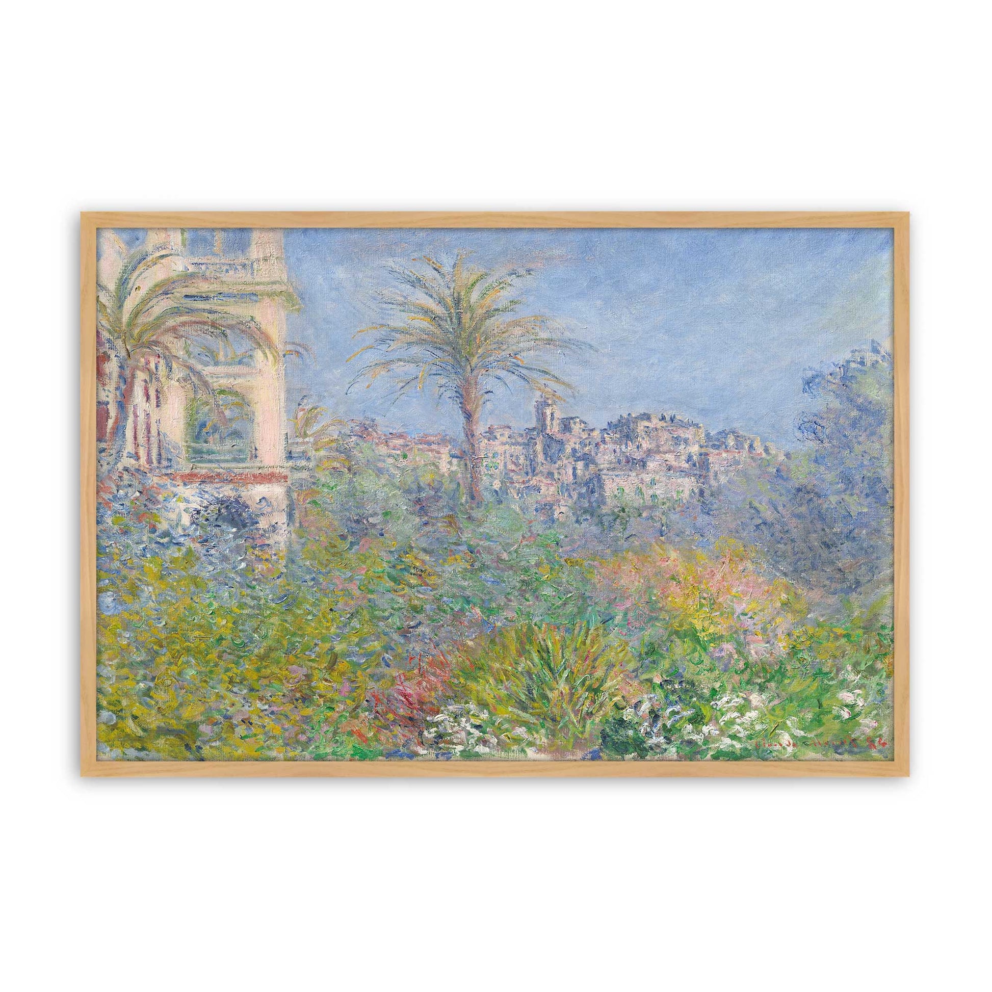 [Color:American Maple], Picture of art in a American Maple frame