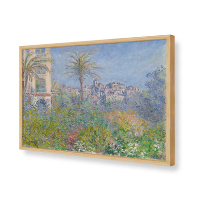 [Color:American Maple], Picture of art in a American Maple frame of the corner