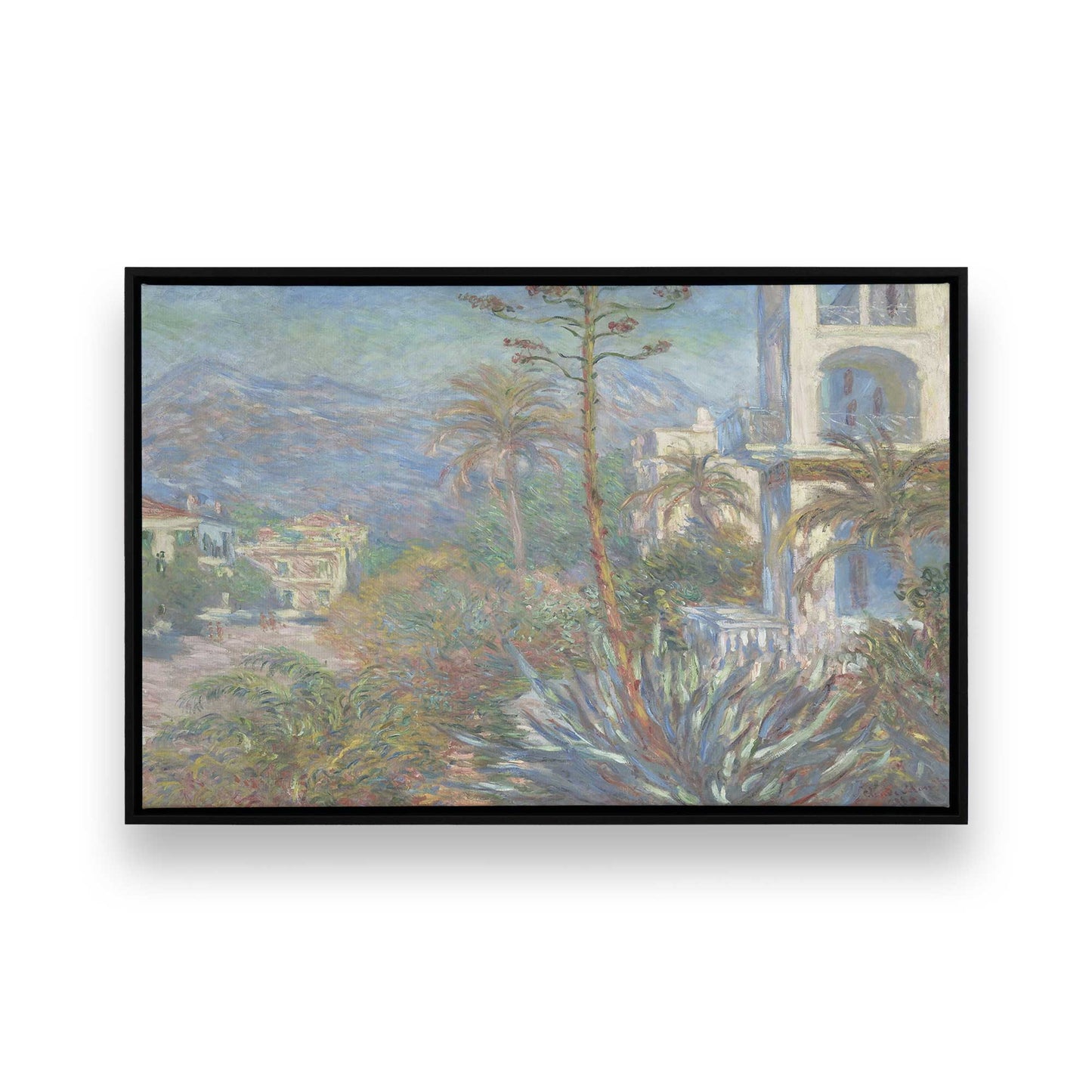 [Color:Satin Black], Picture of art in a Satin Black frame