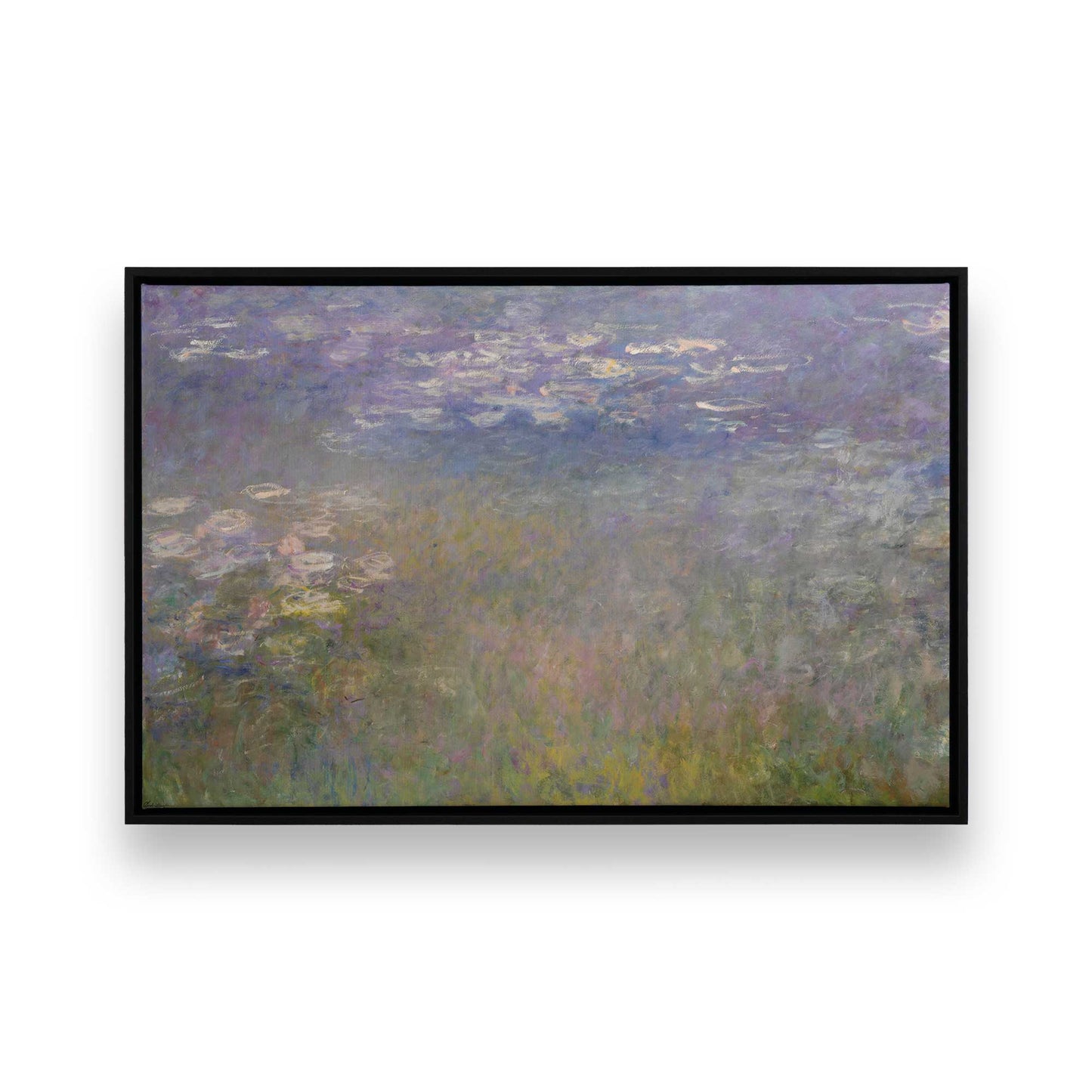 [Color:Satin Black], Picture of art in a Satin Black frame