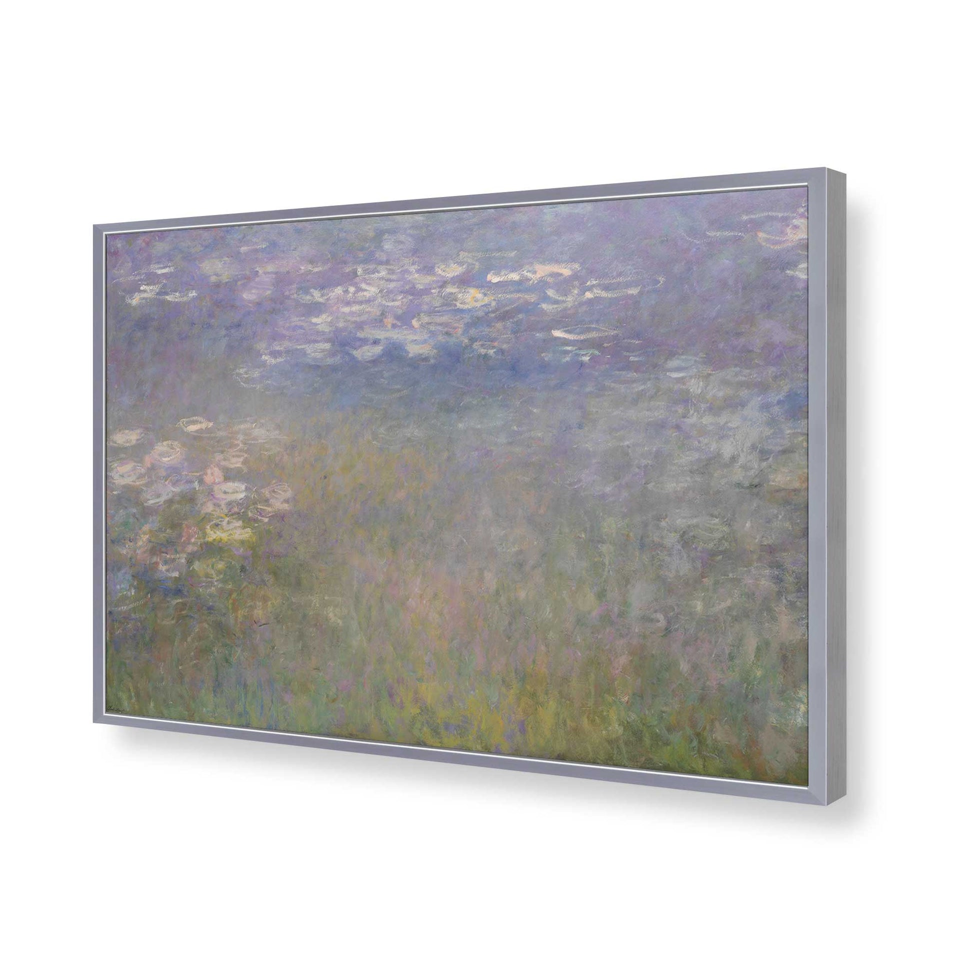 [Color:Polished Chrome], Picture of art in a Polished Chrome frame of the corner