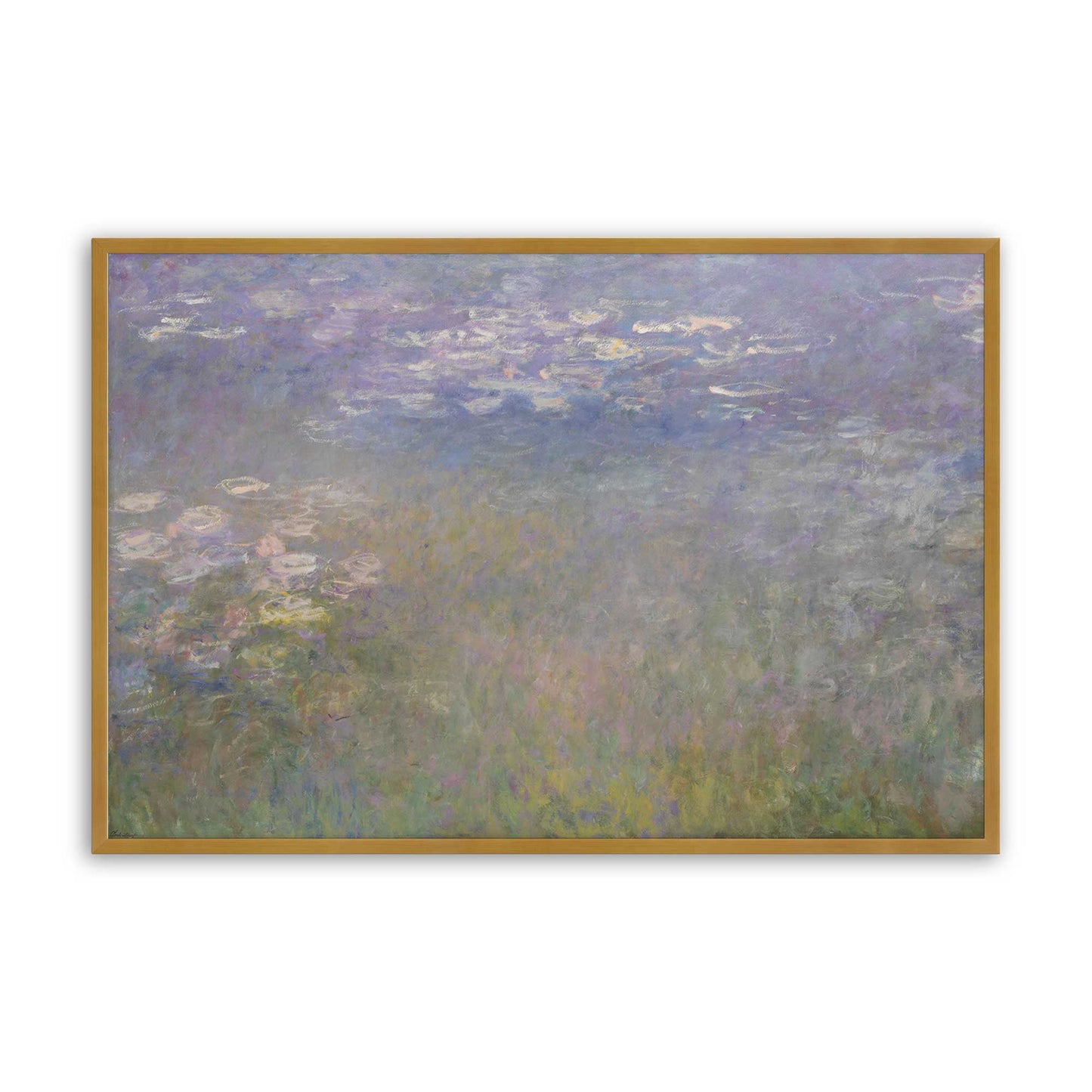 [Color:Polished Gold], Picture of art in a Polished Gold frame