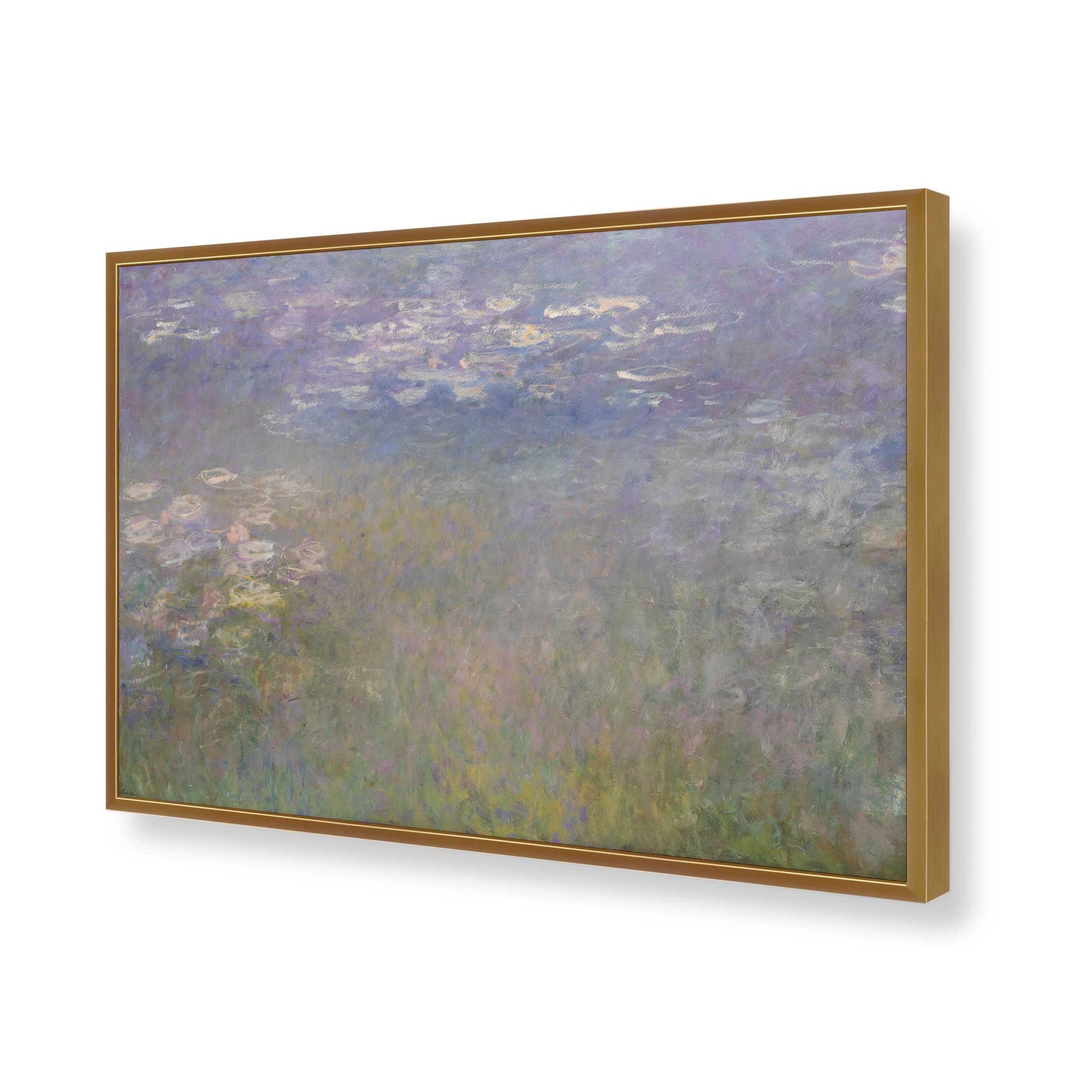 [Color:Polished Gold], Picture of art in a Polished Gold frame of the corner