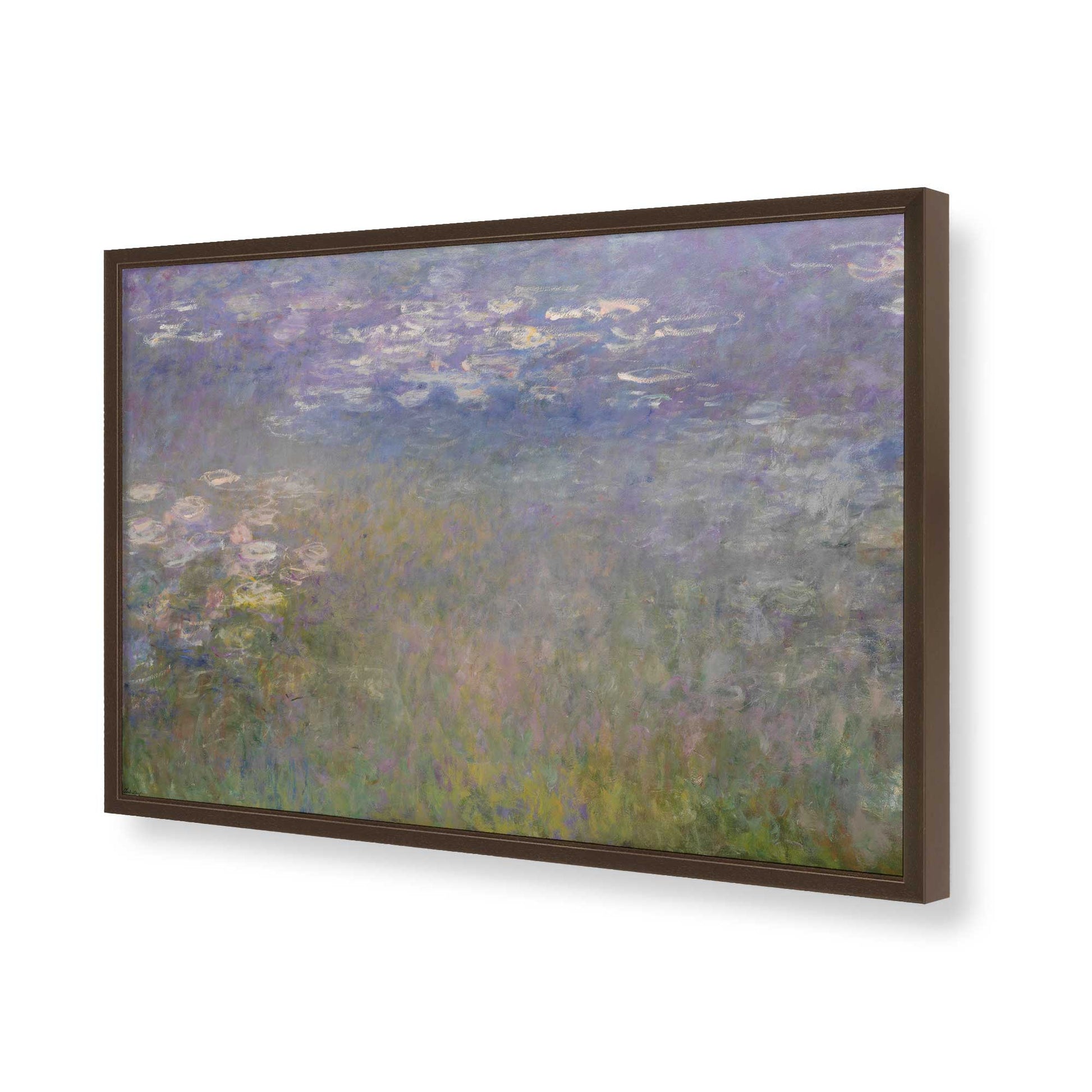 [Color:Belvinder Brown], Picture of art in a Belvinder Brown frame of the corner