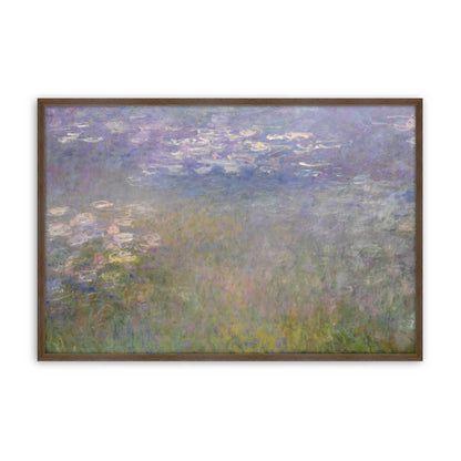 [Color:Walnut], Picture of art in a Walnut frame