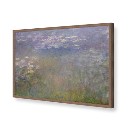 [Color:Walnut], Picture of art in a Walnut frame of the corner