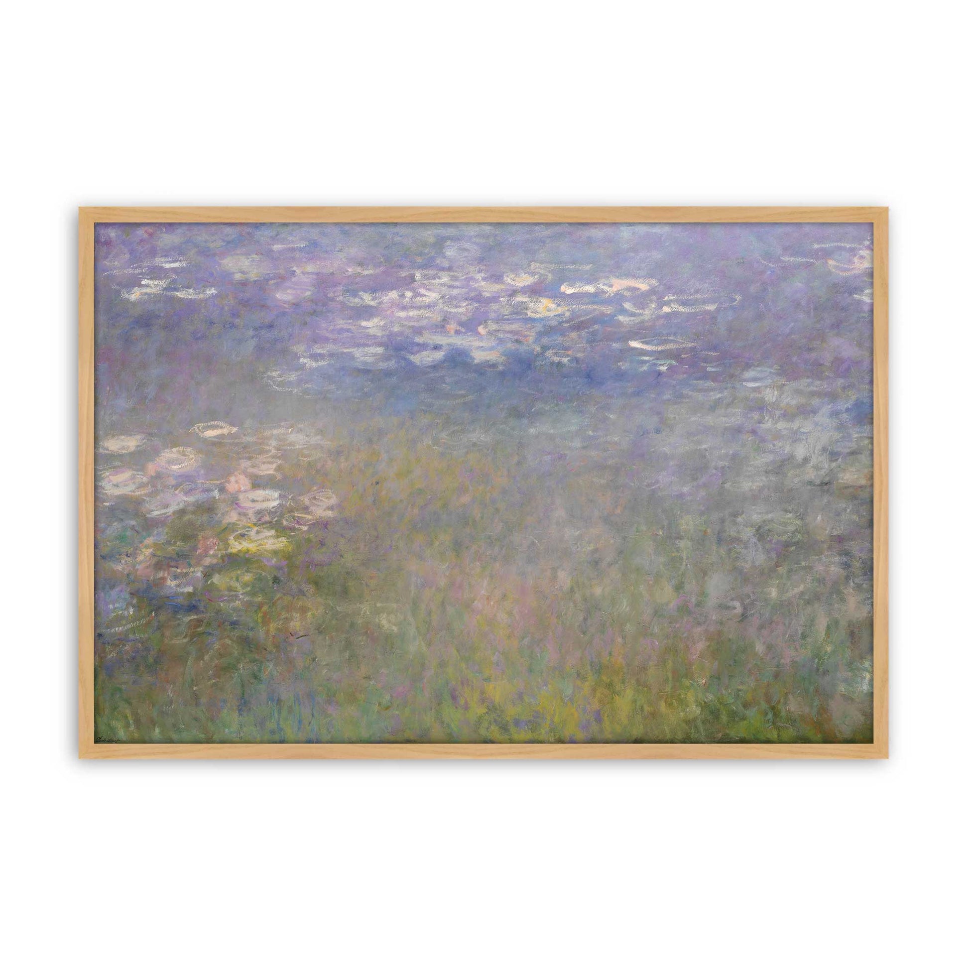 [Color:American Maple], Picture of art in a American Maple frame