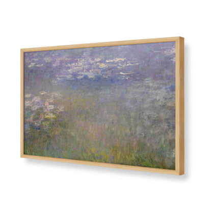 [Color:American Maple], Picture of art in a American Maple frame of the corner
