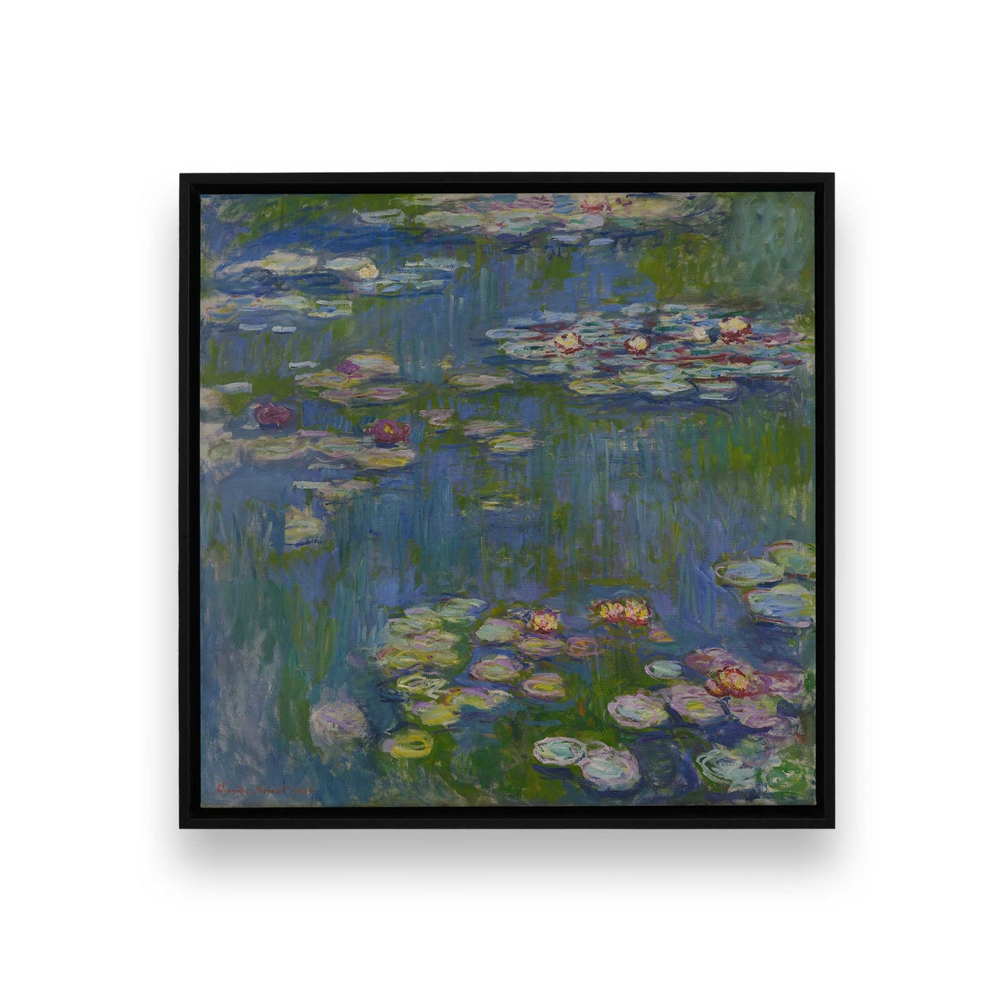 [Color:Polished Chrome], Picture of art in a Polished Chrome frame