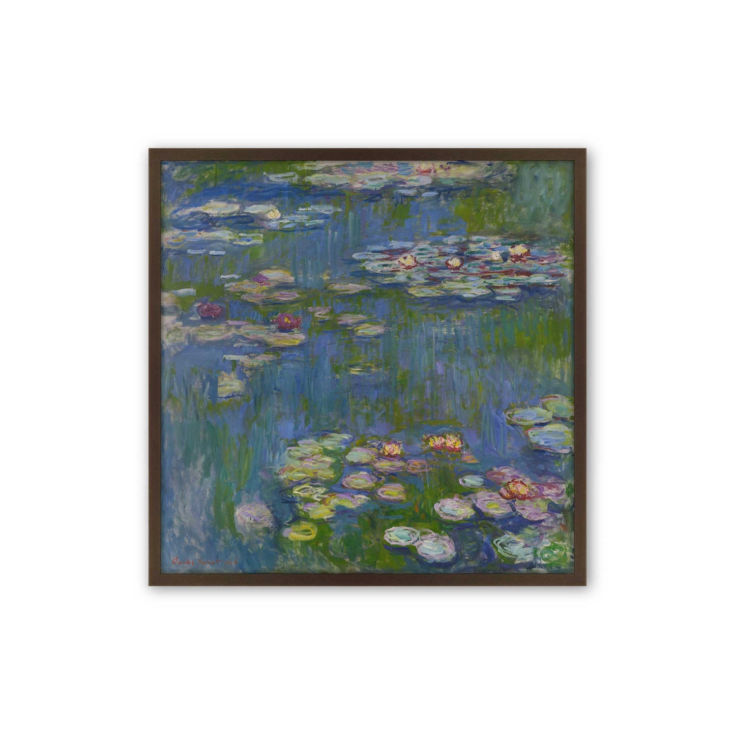 [Color:Espresso], Picture of art in a Espresso frame
