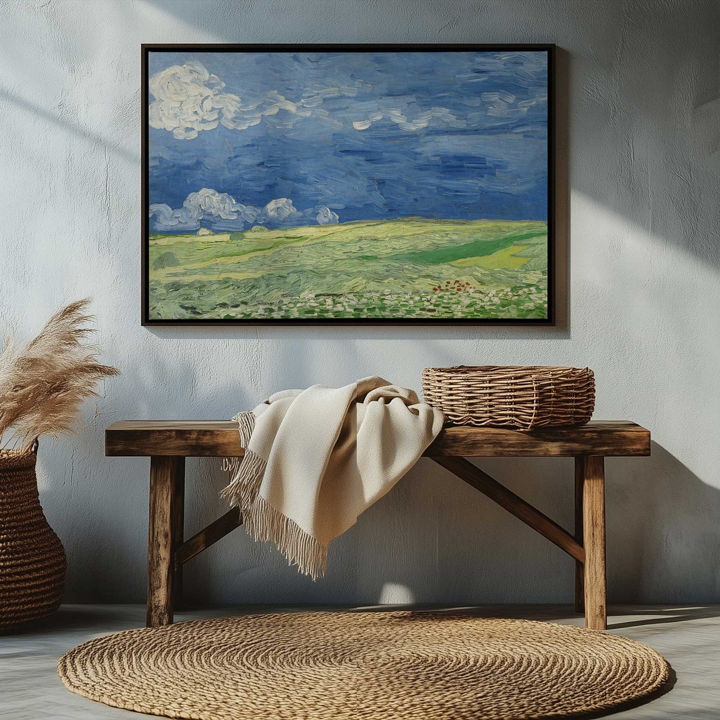 Picture of art in a room