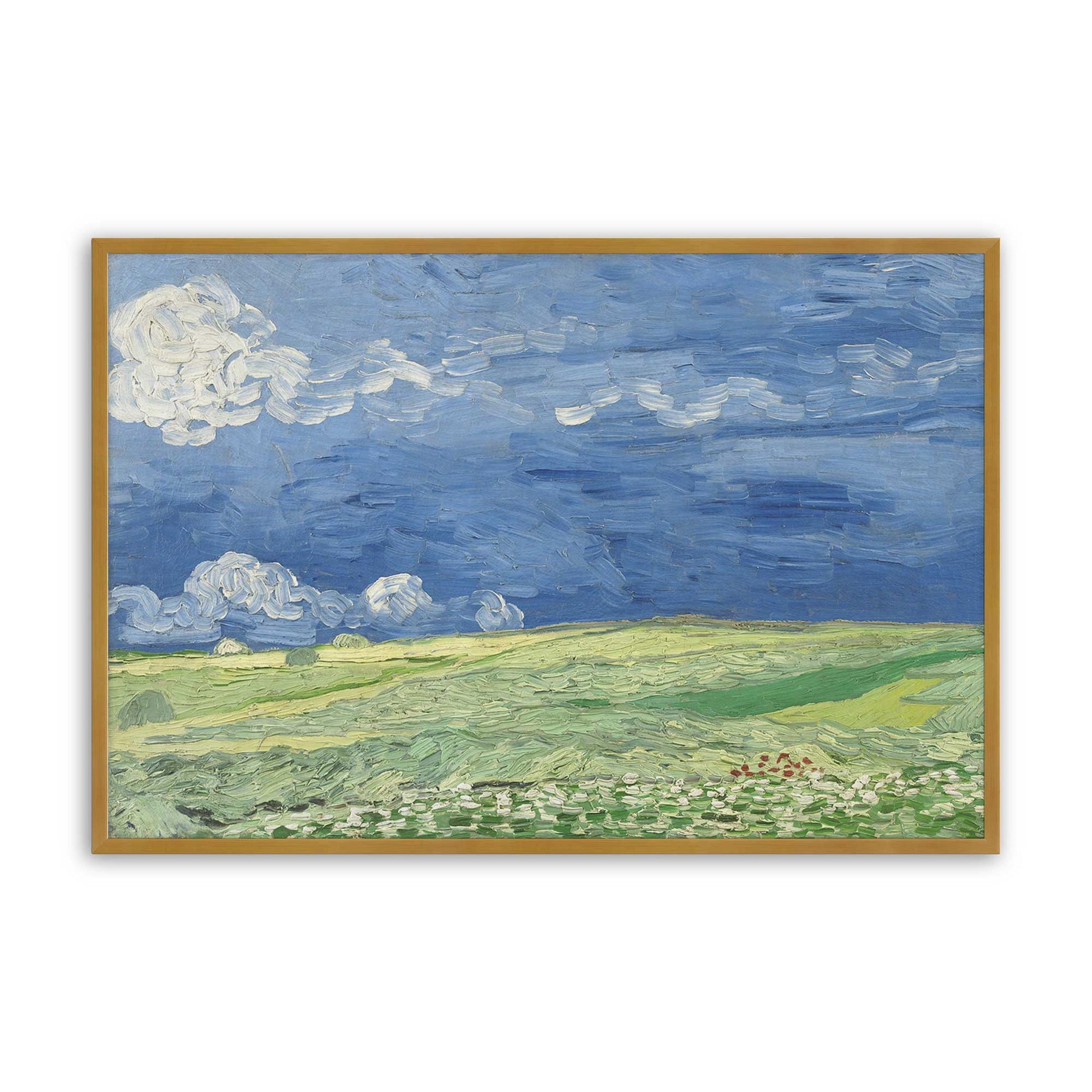 [Color:Polished Gold], Picture of art in a Polished Gold frame