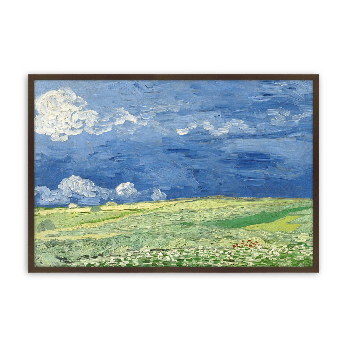 [Color:Belvinder Brown], Picture of art in a Belvinder Brown frame